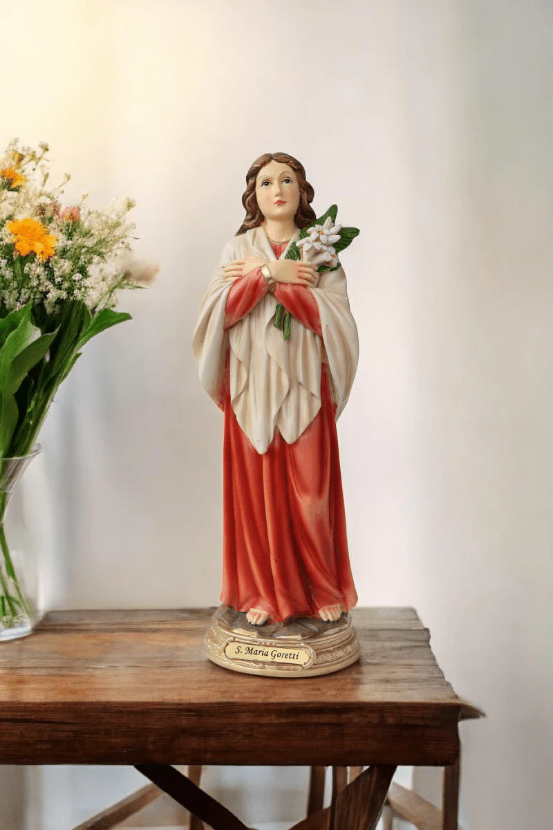 Hl. Maria Goretti Statue