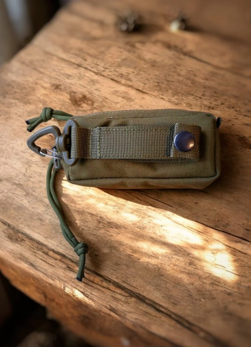 Paracord Rosenkranz Tasche Olivgrün – MOLLE & Klett - Image 4
