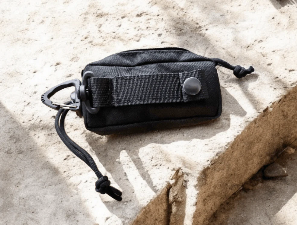 Paracord Rosenkranz Tasche Schwarz – MOLLE & Klett - Image 6